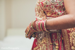 Beautiful shot of maharani's bridal bangles. Beautiful shot of maharani's bridal bangles.