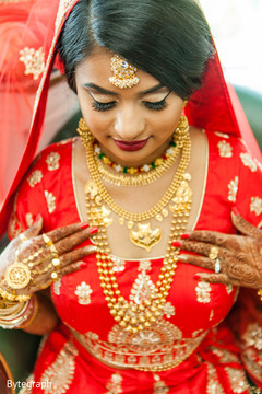 Beautiful indian bride ready for wedding ceremony Beautiful indian bride ready for wedding ceremony