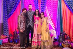 Sangeet family portrait. Sangeet family portrait.