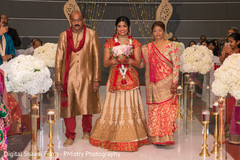 Gorgeous maharani walking down the aisle Gorgeous maharani walking down the aisle