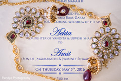 Kundan bridal jewelry and wedding invitation. Kundan bridal jewelry and wedding invitation.