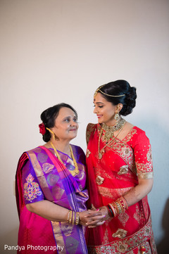 Sweet shot of mother - daughter moment. Sweet shot of mother - daughter moment.