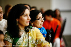Guests at the sangeet celebration. Guests at the sangeet celebration.