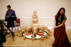 Beautiful sangeet decoration. Beautiful sangeet decoration.