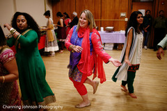 Guests hit the dance floor. Guests hit the dance floor.
