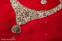 Indian bridal necklace. Indian bridal necklace.