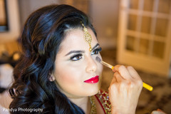 Indian bridal makeup. Indian bridal makeup.