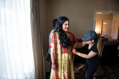 See the Final touch ups for this charming maharani. See the Final touch ups for this charming maharani.