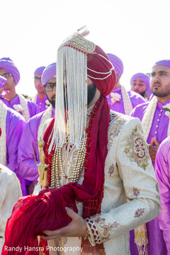 Indian groom's baraat. Indian groom's baraat.