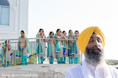 Lovely sikh indian bridesmaids. Lovely sikh indian bridesmaids.