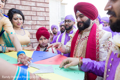 Groom's welcome to his new family. Groom's welcome to his new family.