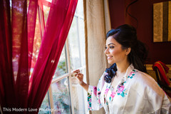 Indian bride getting ready for wedding ceremony Indian bride getting ready for wedding ceremony