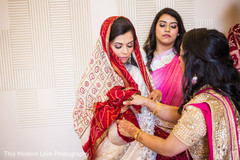 Lovely indian bride getting ready for wedding ceremony Lovely indian bride getting ready for wedding ceremony