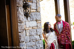 Indian couple ready for wedding ceremony Indian couple ready for wedding ceremony