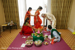 Indian bride before wedding ceremony indian pre-wedding celebrations,indian wedding gallery,pre-wedding ceremony photography