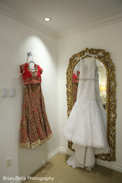 Indian bride lengha and white wedding dress Indian bride lengha and white wedding dress