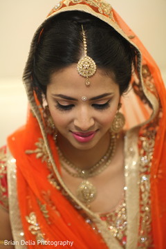 Indian bride ready for wedding ceremony Indian bride ready for wedding ceremony
