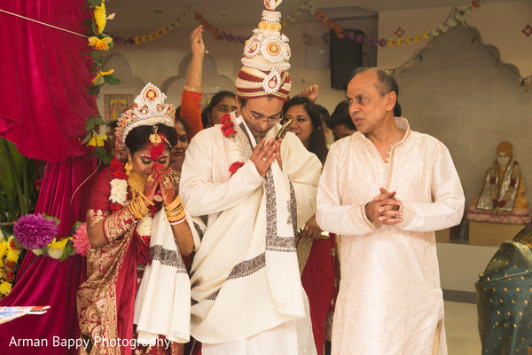 Lovely couple during ceremony