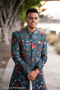 Indian groom's portrait. Indian groom's portrait.