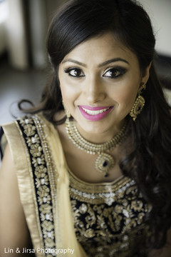 Lovely indian bridal makeup look. indian bride,indian wedding makeup