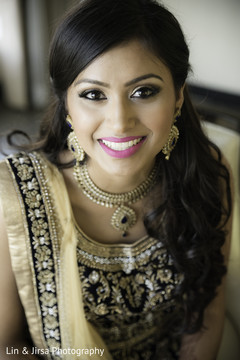 Maharani reception look. indian bride,indian wedding makeup