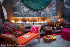 Sangeet stage. Sangeet stage.