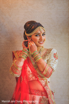 Indian bride portrait. Indian bride portrait.