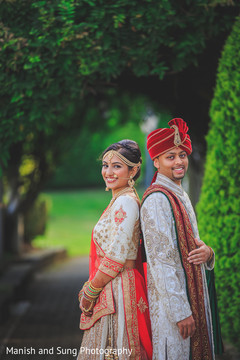 Charming indian lovebirds. Charming indian lovebirds.