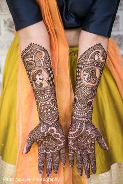 Indian bridal mehndi design. Indian bridal mehndi design.