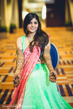 Indian bridal henna art. Indian bridal henna art.