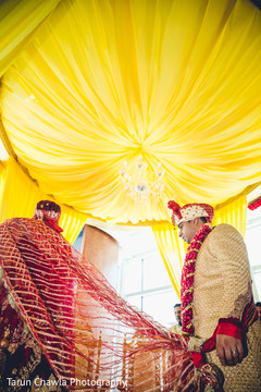 Indian couple surrounding the mandap. indian wedding planning and design,indian bride,indian wedding mandap