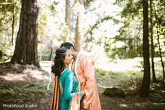 Indian couple outdoor photography before sangeet ceremony outdoor photography,indian wedding gallery,bridal tikka