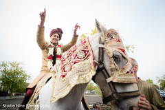 Groom baraat procession Groom baraat procession