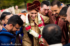 Indian groom and groomsmen Indian groom and groomsmen