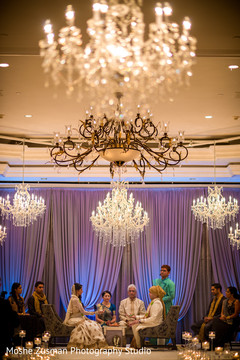 Indian couple at wedding ceremony Indian couple at wedding ceremony