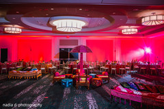 Vibrant sangeet decoration. indian sangeet,indian pre-wedding celebrations,sangeet decoration