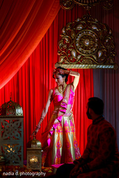 Maharani portrait. indian bride,indian pre-wedding celebrations,indian wedding portrait,indian sangeet