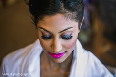 Indian bride makeup look. indian bride,indian bride getting ready,indian bride makeup