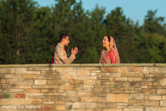 Lovebirds having their first look Lovebirds having their first look