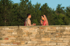 Lovely indian couple in their first look Lovely indian couple in their first look