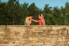 Maharani and Maharaja first look portrait Maharani and Maharaja first look portrait