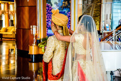First look before the ceremony. First look before the ceremony.