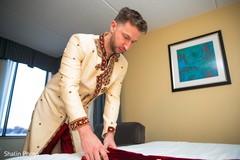 Groom getting ready Groom getting ready