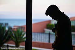 Indian groom silhouette. Indian groom silhouette.