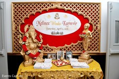 Wedding program table indian wedding programs,outdoor indian wedding decor