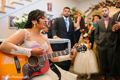 Maharani playing the guitar Maharani playing the guitar
