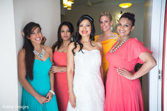 Maharani with bridesmaids Maharani with bridesmaids
