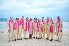 Indian groom and groomsmen. Indian groom and groomsmen.