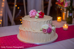 Charming two layer indian wedding cake. Charming two layer indian wedding cake.