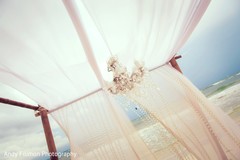 Beach side indian wedding mandap. Beach side indian wedding mandap.